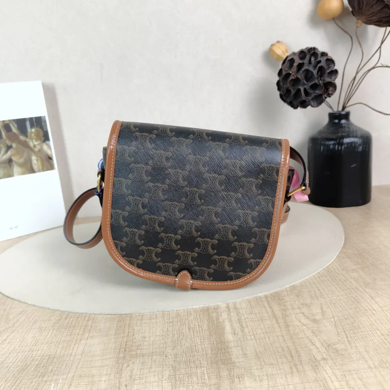 CELINE Crossbody Bag FOLCO Monogram PVC Medium 18.5 × 8 × 17 cm — cover view 3 of 5