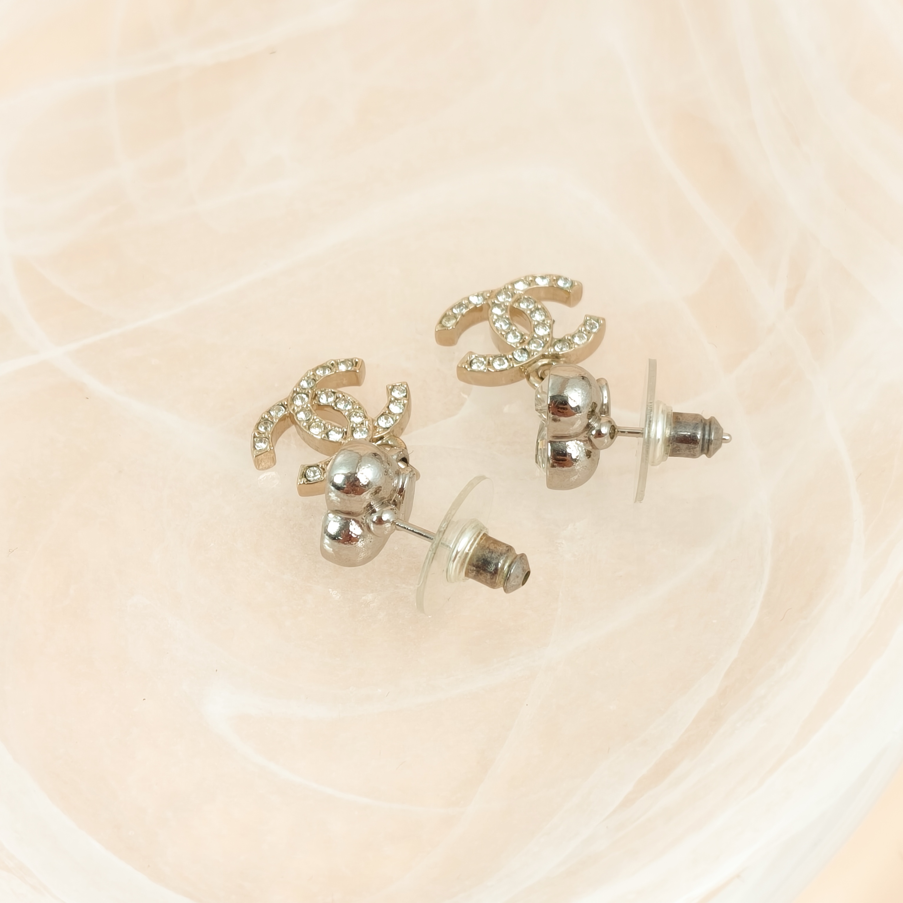 Chanel Earrings c Earrings Gold · Silver One Size — cover view 6 of 7