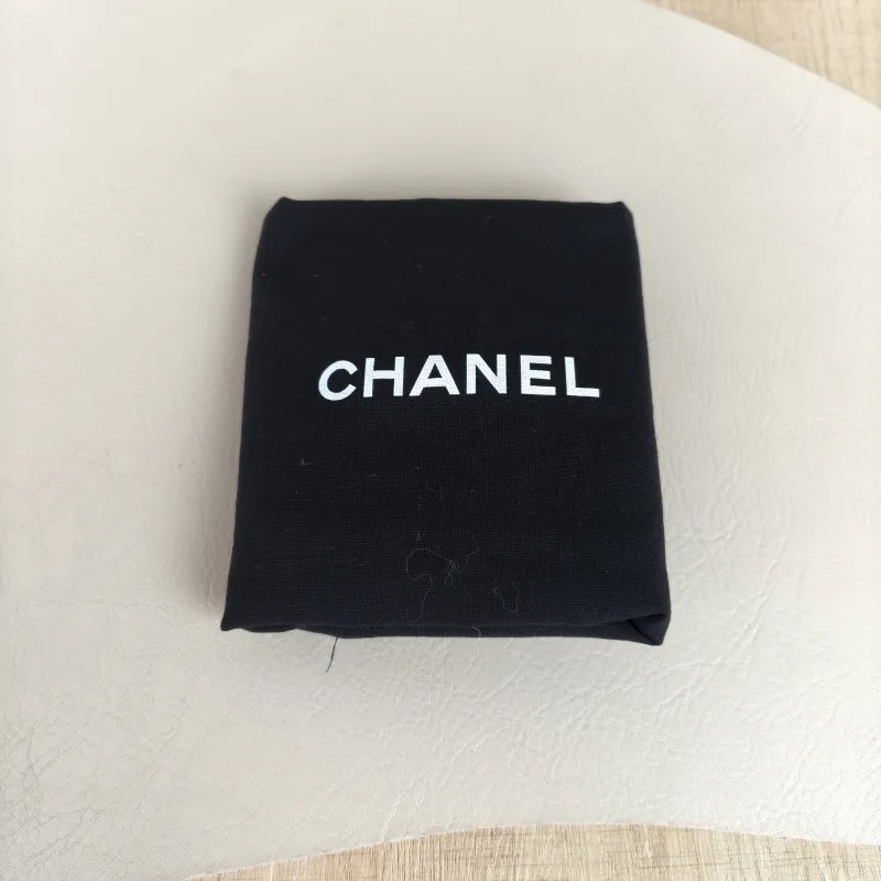 Chanel Crossbody Bag kelly Black Grained Calfskin nano 15 × 5 × 11 cm — detail view 13 of 13