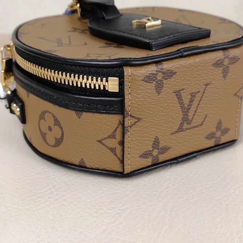 Louis Vuitton Crossbody Bag Mini BOITE CHAPEAU Monogram PVC Mini 13 × 6.5 × 12 cm — detail view 2 of 10