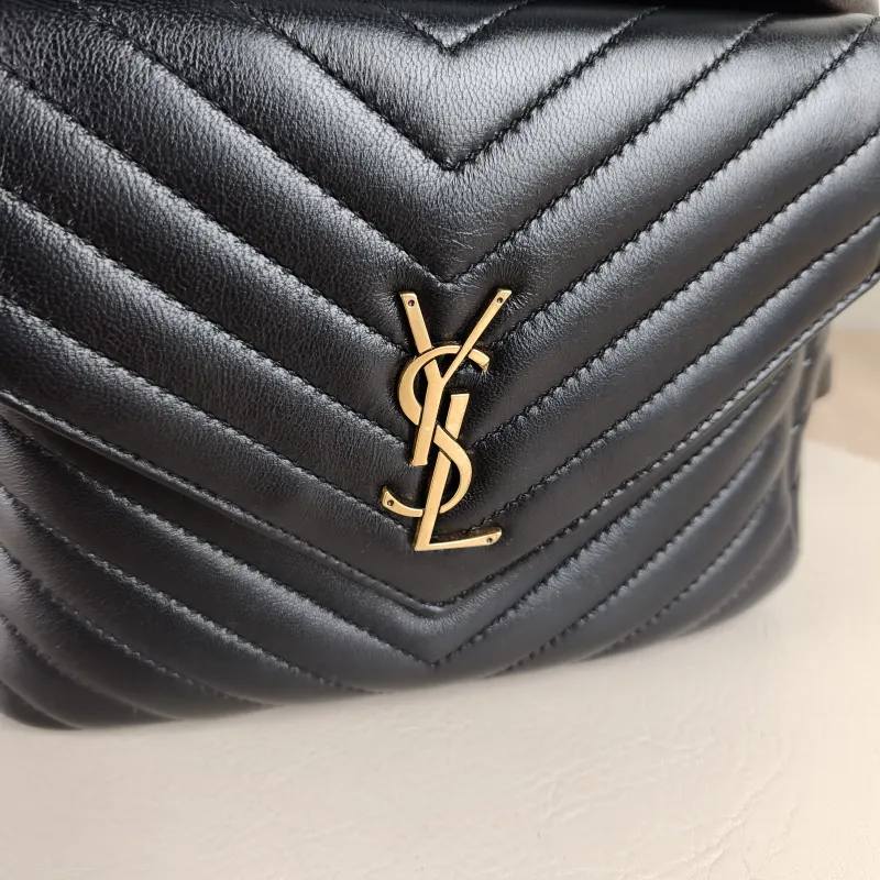 SAINT LAURENT Backpack Joe Backpack Black Lambskin One Size 22 × 15 × 29 cm — detail view 2 of 12