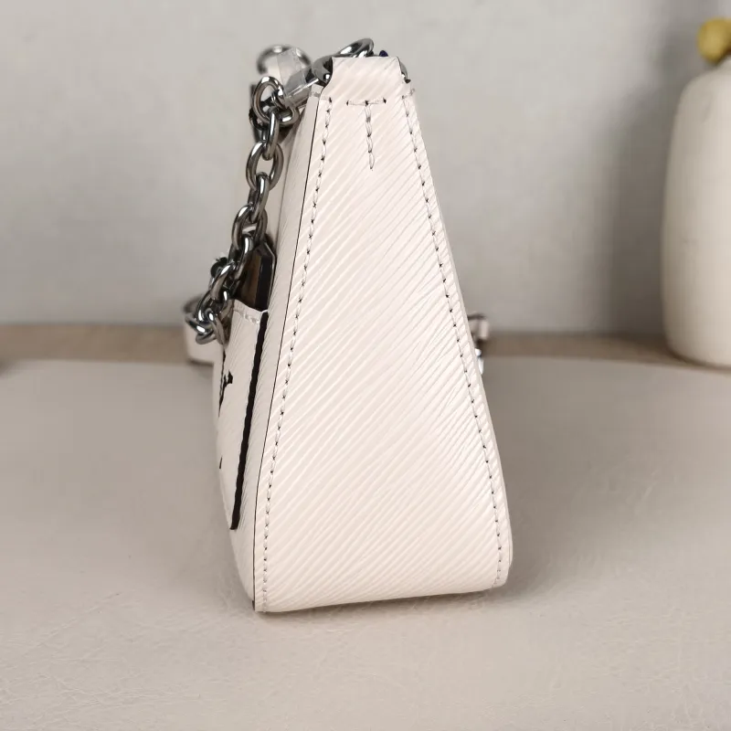 Louis Vuitton Shoulder Bag MARELLINI White Epi Embossed Calfskin Mini 19 × 6.5 × 13.5 cm — detail view 11 of 14