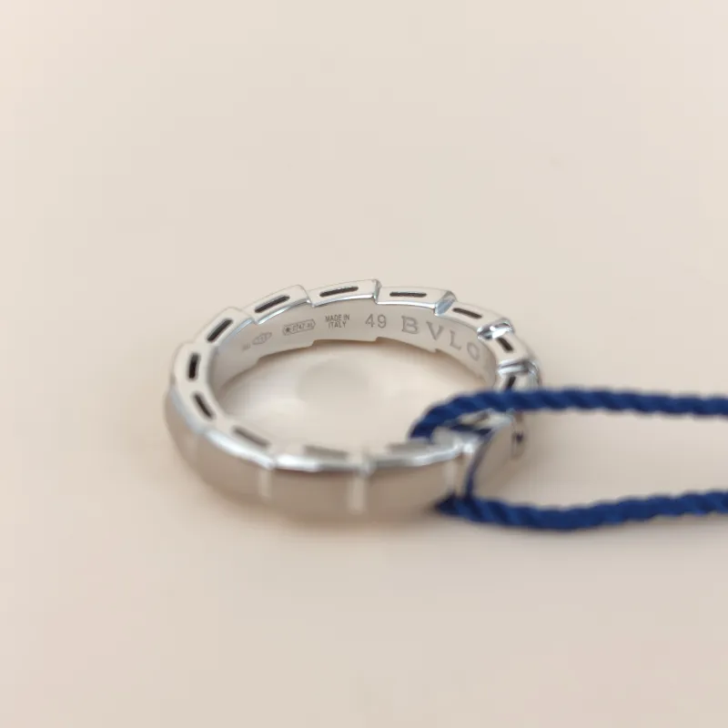 Bvlgari Jewelry · Serpenti Viper Collection Ring White Gold 18KW hite Gold 49 — cover view 2 of 10