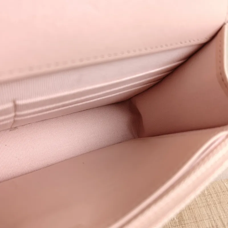 Chanel Crossbody Bag 19Bag WOC Pink SL ambskin Mini 19.2 × 3.5 × 12.3 cm — detail view 4 of 12