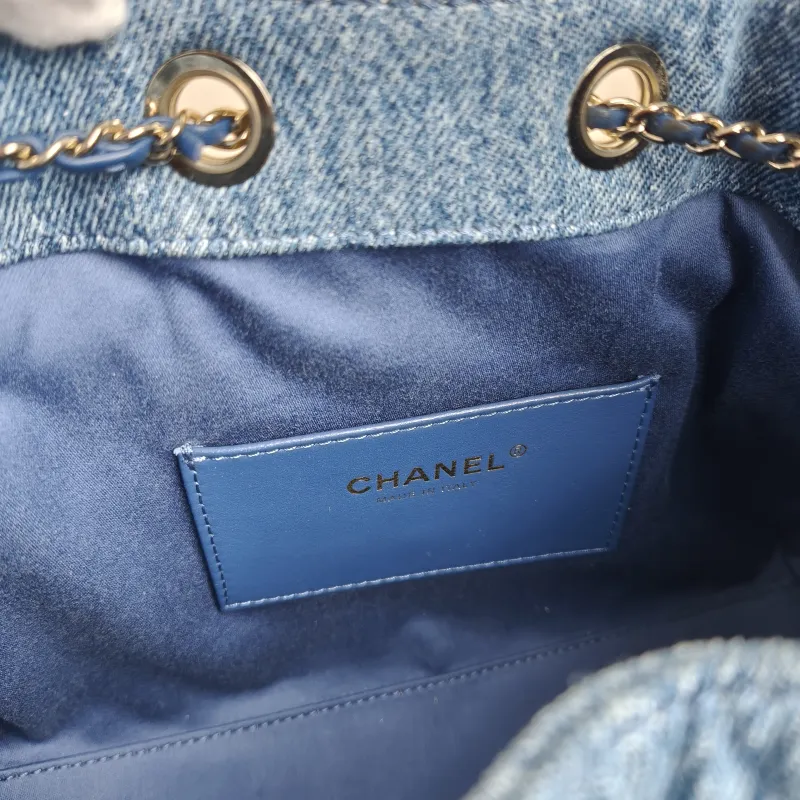 Chanel Shoulder Bag25Bag Blue Small26 × 14 × 30 cm — detail view 5 of 11