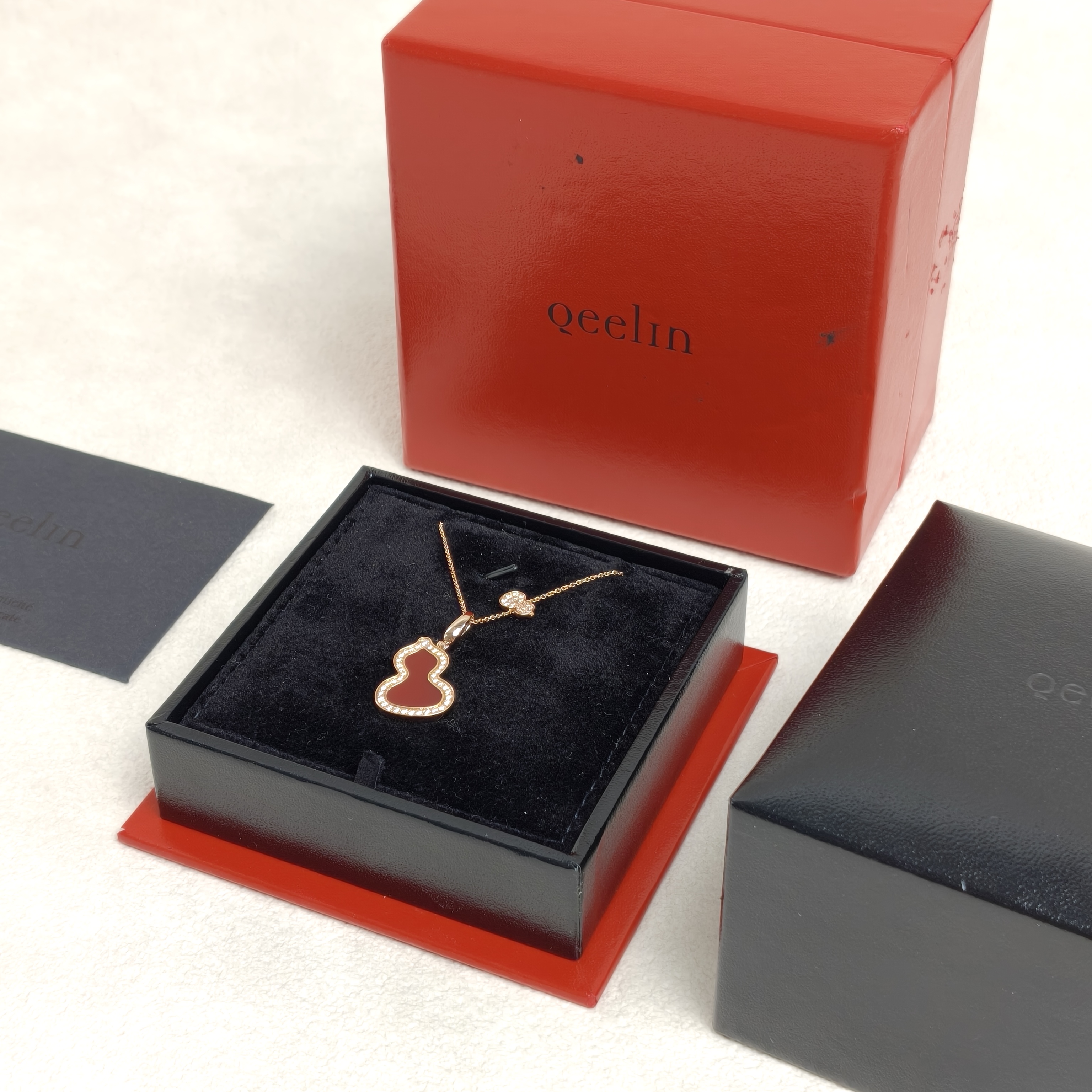 Qeelin Necklace Wulu Collection Necklace Red18k 1.8*1.3 · 39cm — cover view 6 of 8