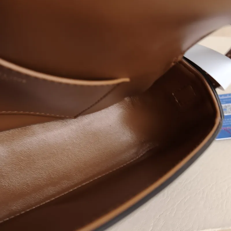 CELINE Crossbody Bag TABOU Brown Calfskinmini18 × 5 × 8 cm — detail view 1 of 11