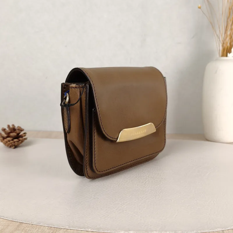 BURBERRY Crossbody Bag Crossbody Bag Calfskin One Size 15.5 × 3 × 12.5 cm — cover view 3 of 5