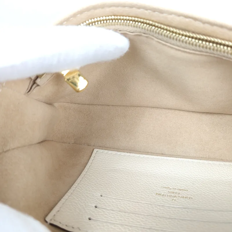 Louis Vuitton Crossbody Bag IVY White Monogram Empreinte Embossed Calfskin Small 23.5 × 4.3 × 12 cm — detail view 8 of 11