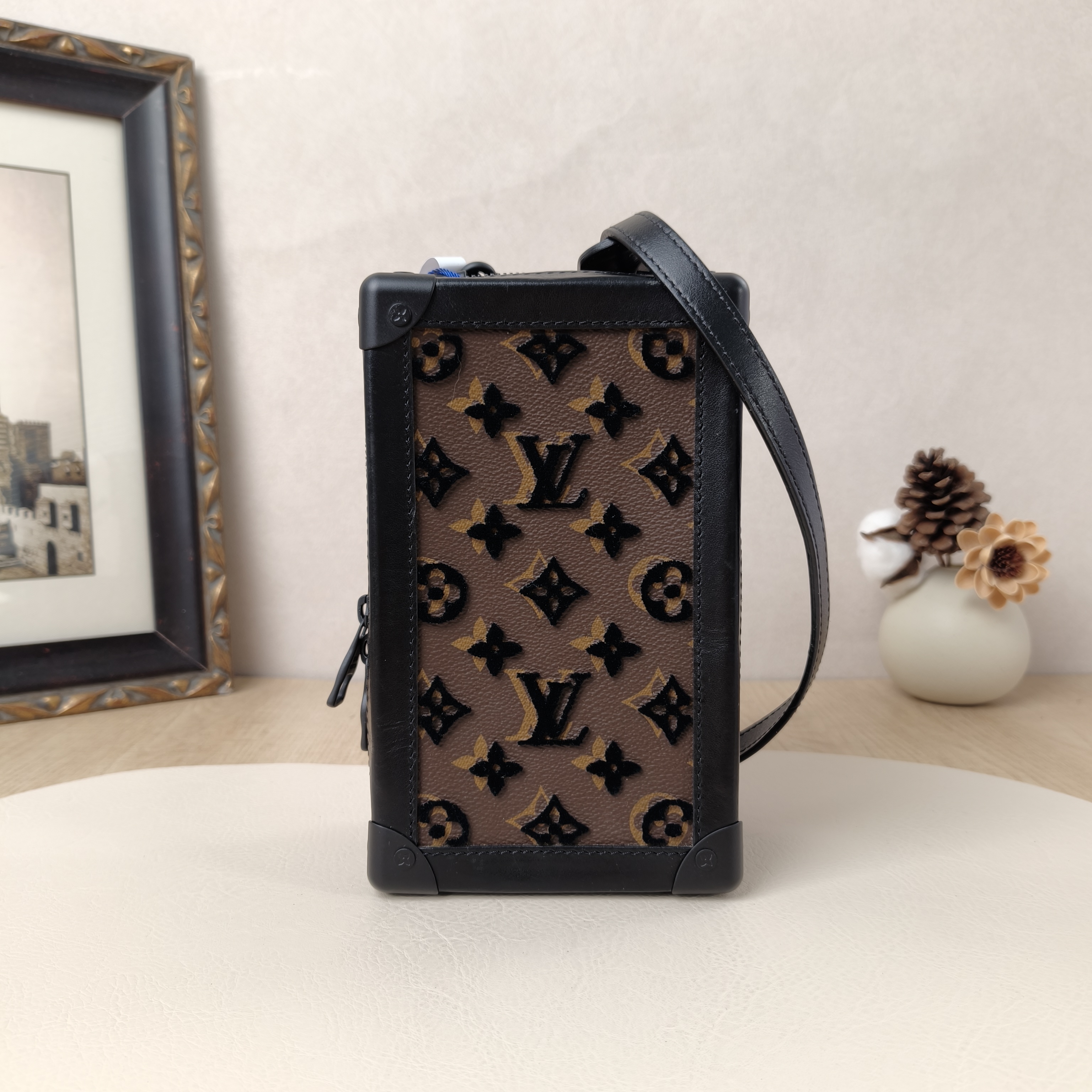 Louis Vuitton Crossbody Bag Vertical Soft Trunk Monogram PVC · One Size12.5 × 7.5 × 20.5 cm