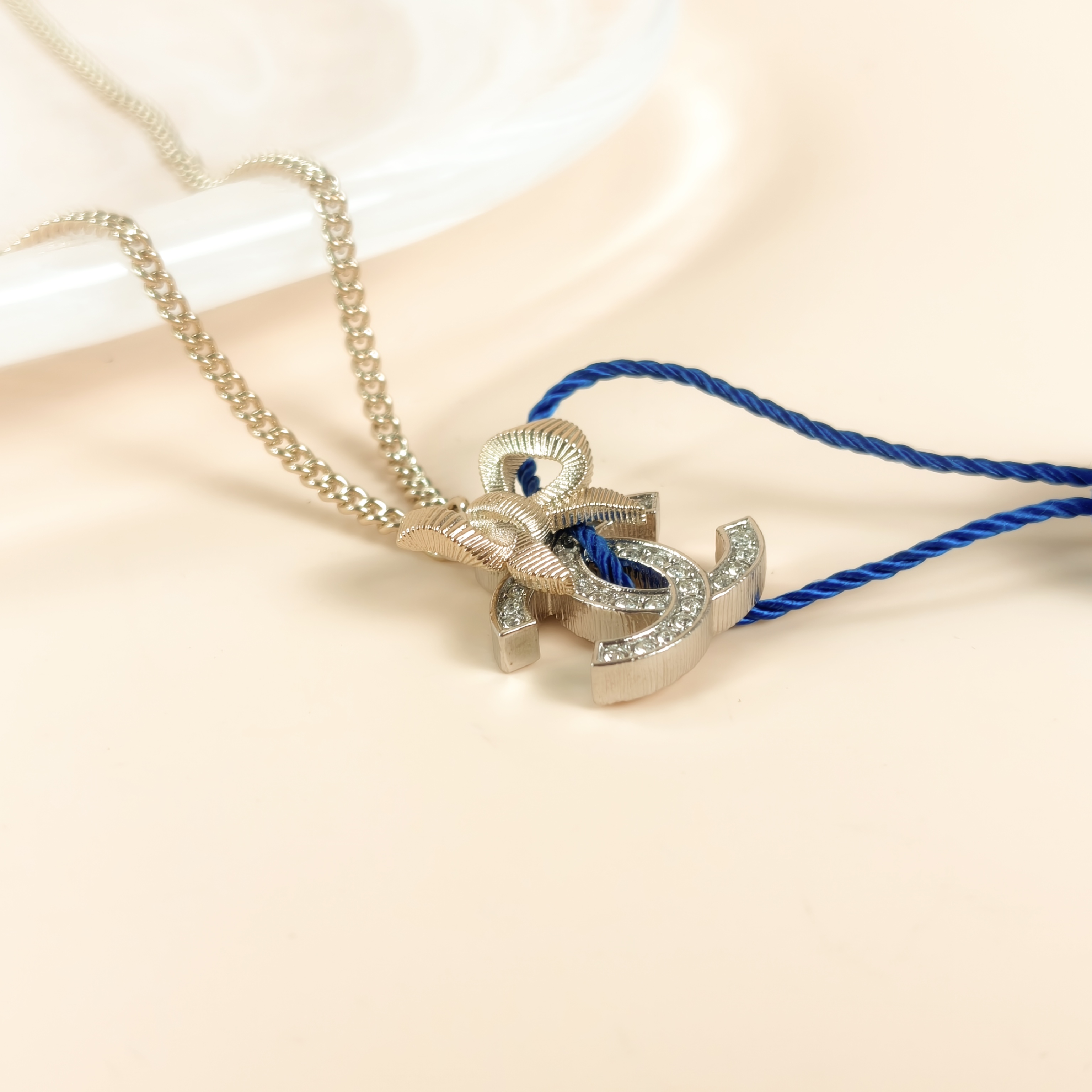 Chanel Necklace c Necklace Gold · Silver One Size50cm — cover view 3 of 9