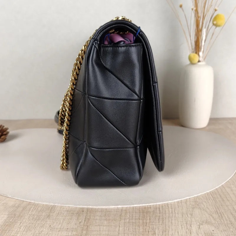 SAINT LAURENT Shoulder Bag Jamie Carre Chain Bag Black Lambskin Large33 × 9 × 22 cm — detail view 10 of 14