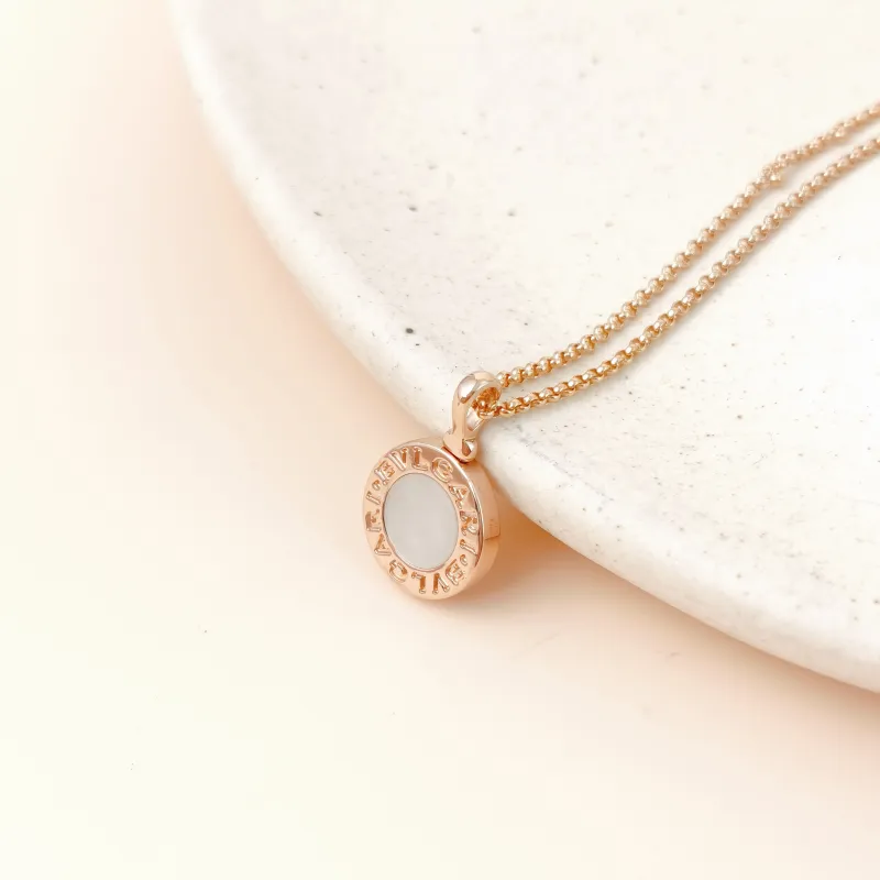 Bvlgari Necklace Collection Pearl Rose Gold 18KR ose Gold One Size 43cm โ cover view 5 of 10