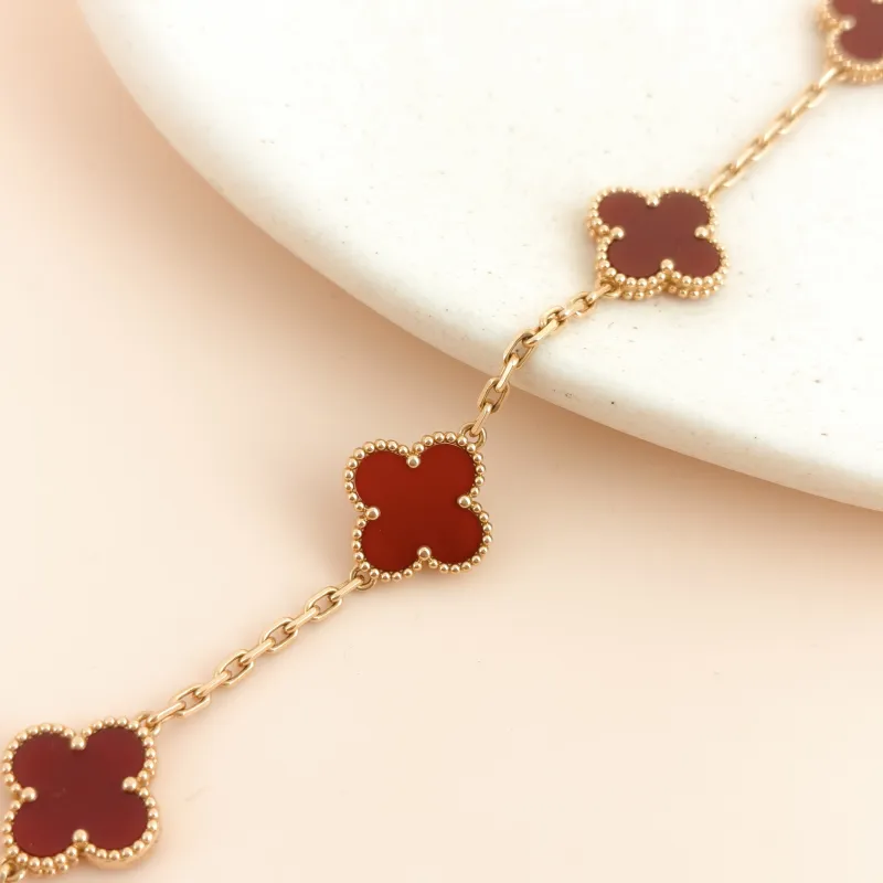 Van Cleef & Arpels Bracelet Alhambra Alhambra Collection Five-Motif Bracelet 18KY ellow Gold Vintage Small 1.5 × 1.5 × 19 cm — cover view 3 of 8