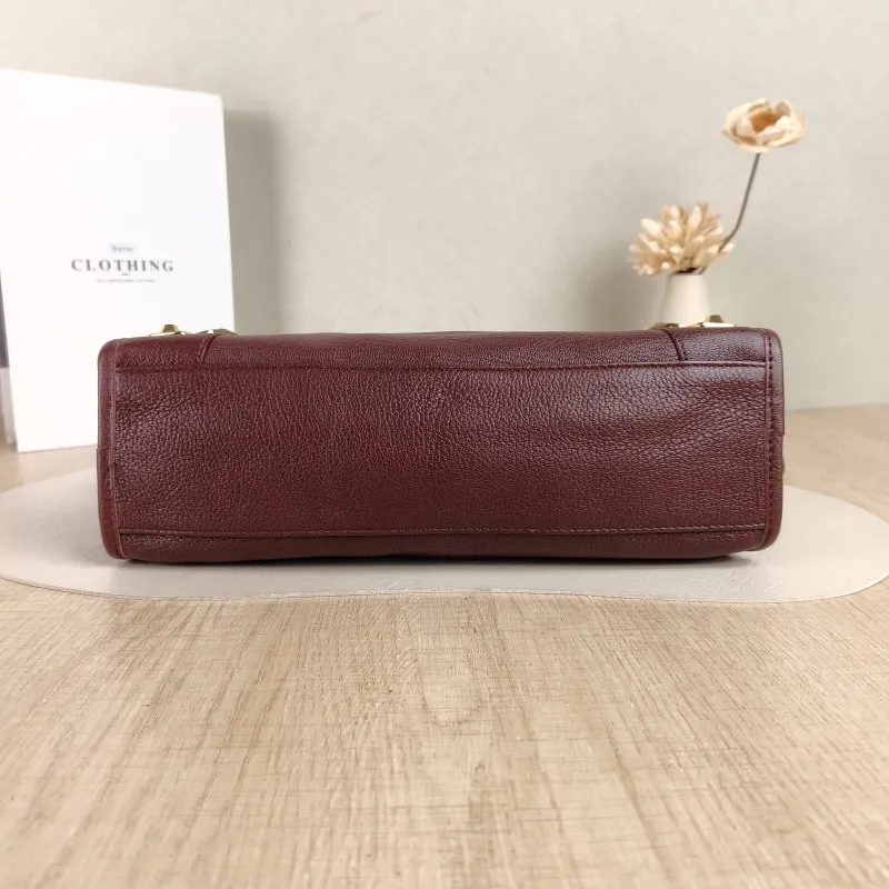 BALENCIAGA Crossbody Bag Classic City Red Lambskin Small30 × 10 × 21 cm — cover view 3 of 5
