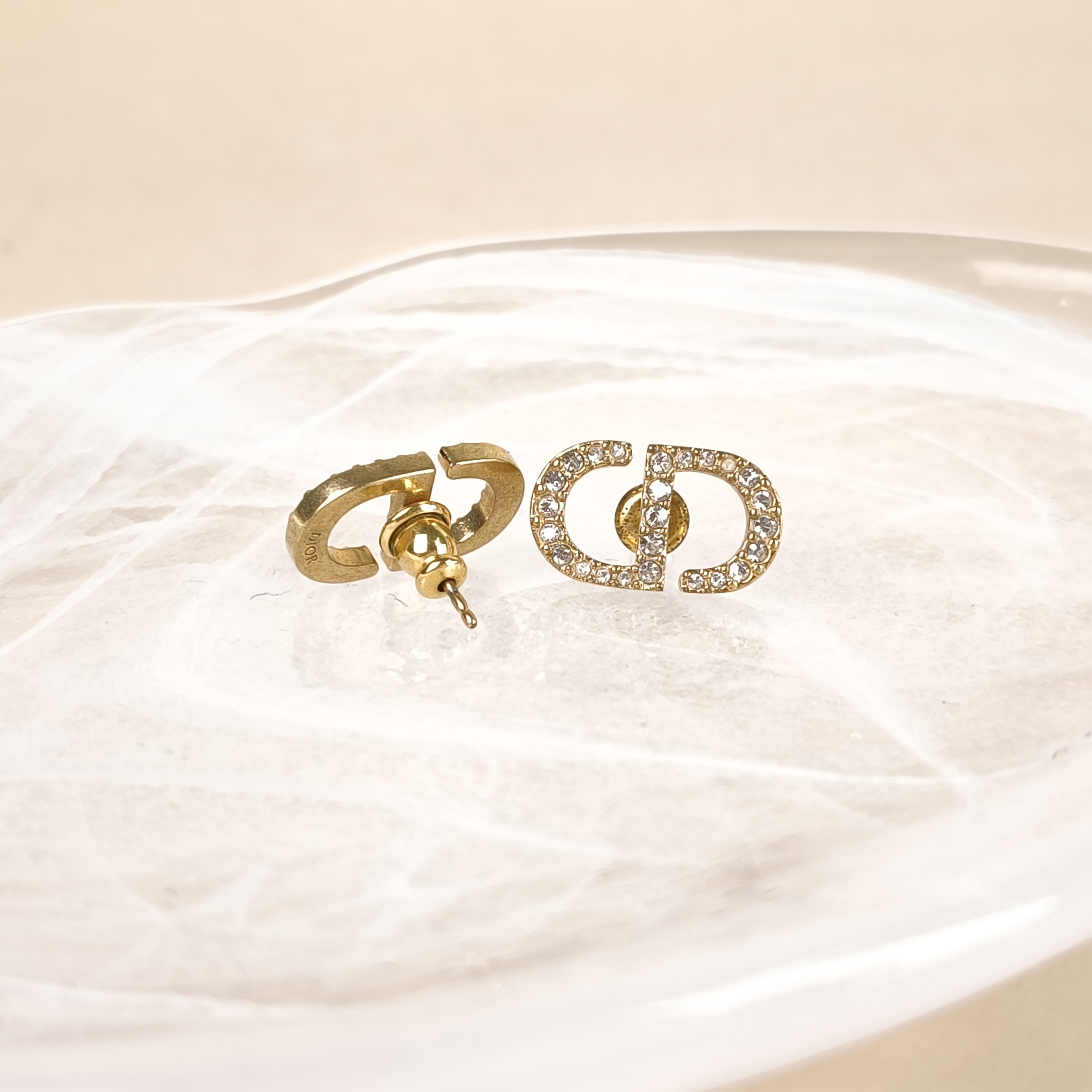 DIOR Earrings Earrings CD Gold — cover view 2 of 6
