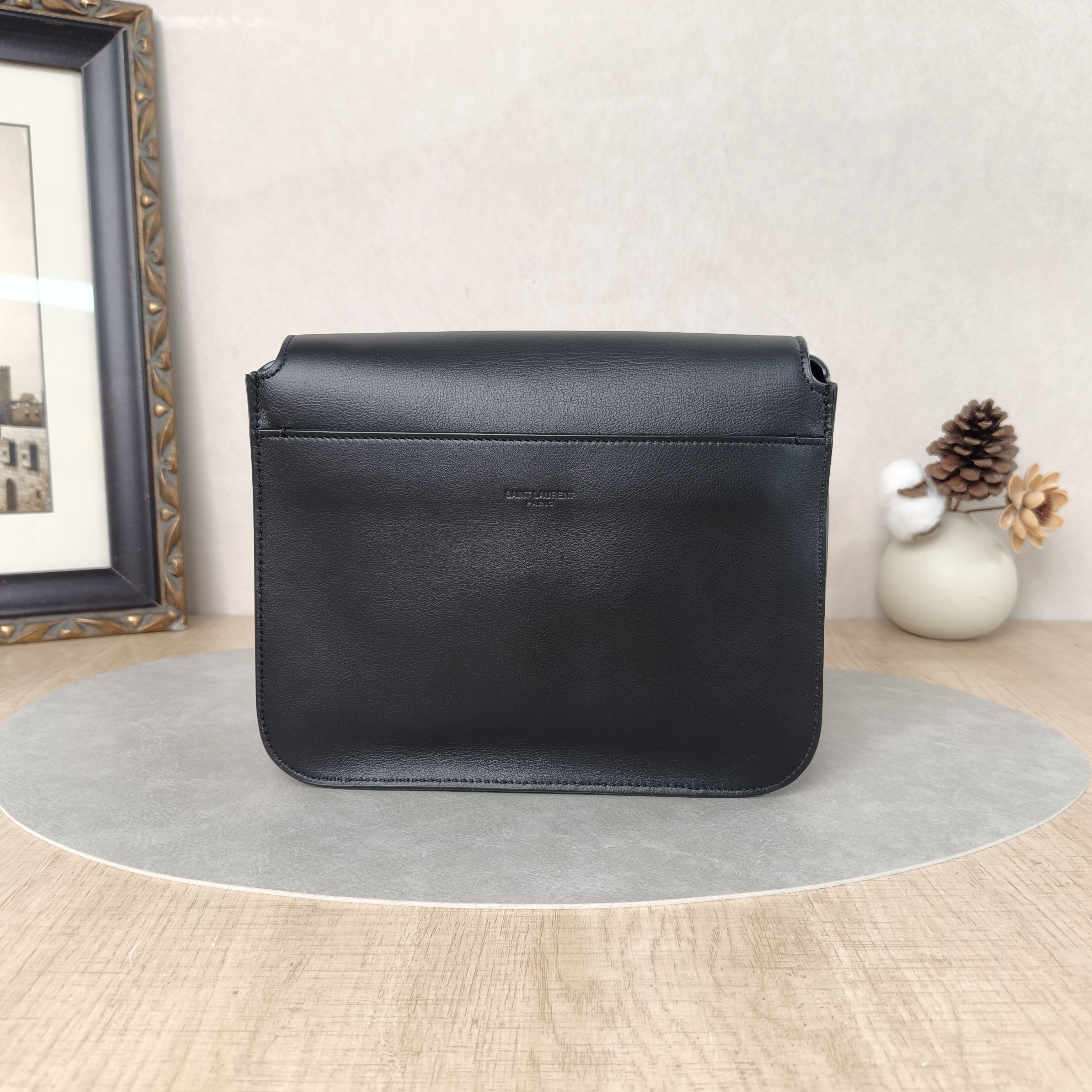 SAINT LAURENT Crossbody Bag Niki Besace Messenger Bag Black Calfskin Small21.5 × 9.5 × 16 cm — cover view 5 of 6