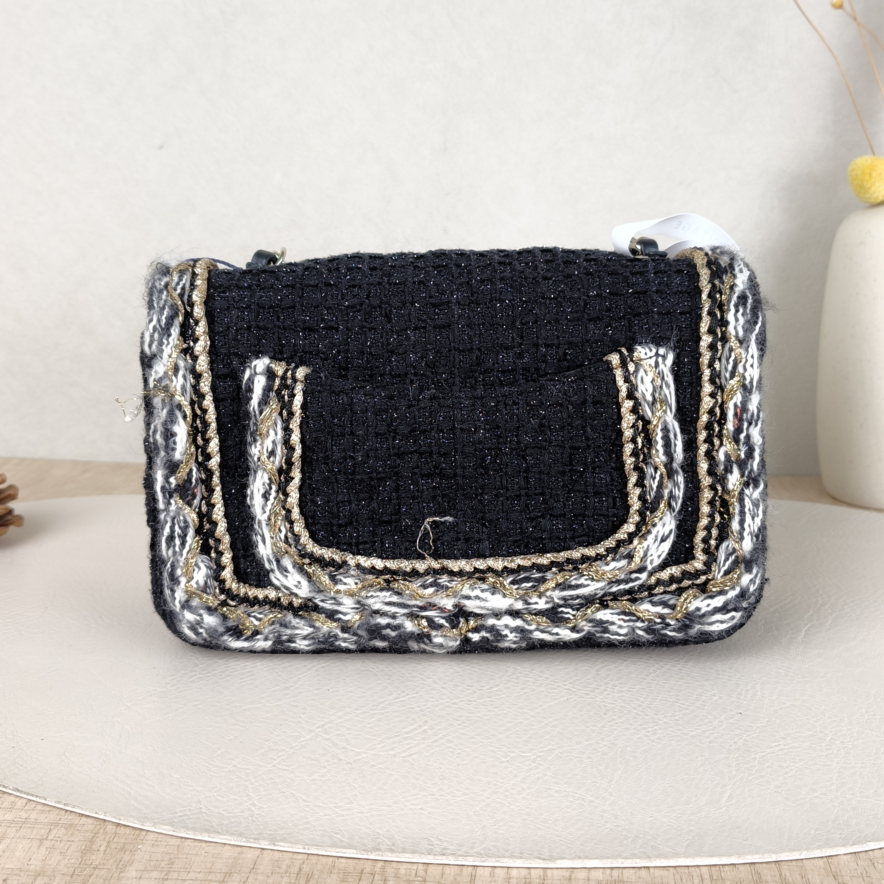 Chanel Crossbody Bag Editioncf mini Black mini 20 × 6 × 12 cm — cover view 5 of 5