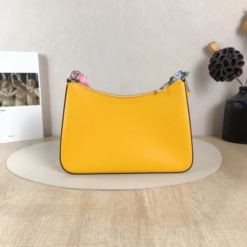 Louis Vuitton Crossbody Bag MARELLE Yellow Epi Embossed Calfskin Small 25 × 8 × 15 cm — cover view 3 of 6