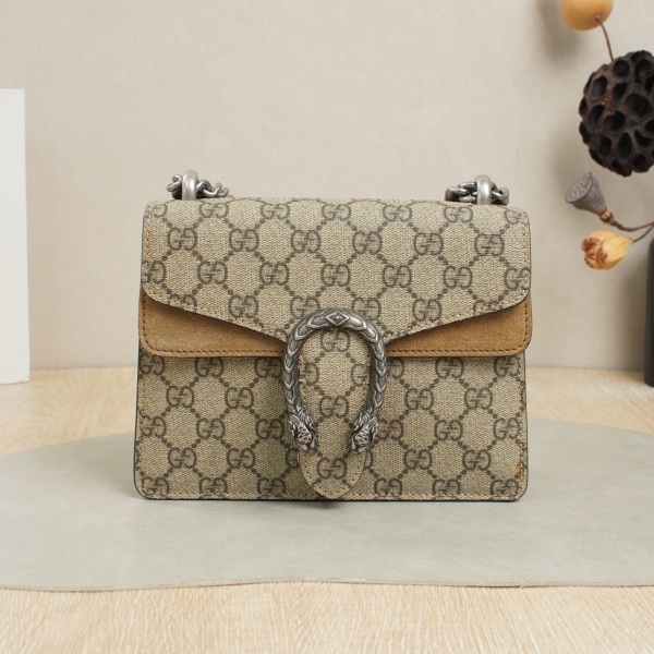 GUCCI Shoulder Bag Dionysus Monogram PVC20 × 5 × 15.5 cm
