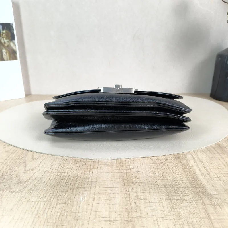 BALENCIAGA Crossbody Bag Crossbody Bag Calfskin One Size 23 × 3 × 14 cm — cover view 4 of 5