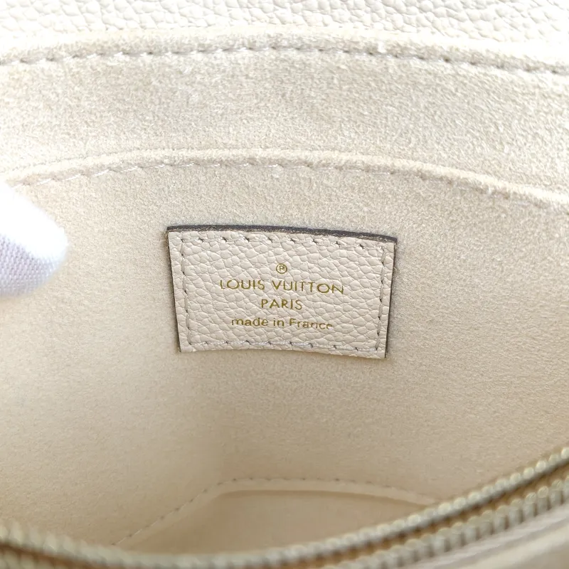 Louis Vuitton Crossbody Bag MADELEINE White Monogram Empreinte Embossed Calfskin BB 24 × 8.5 × 17 cm — detail view 6 of 14