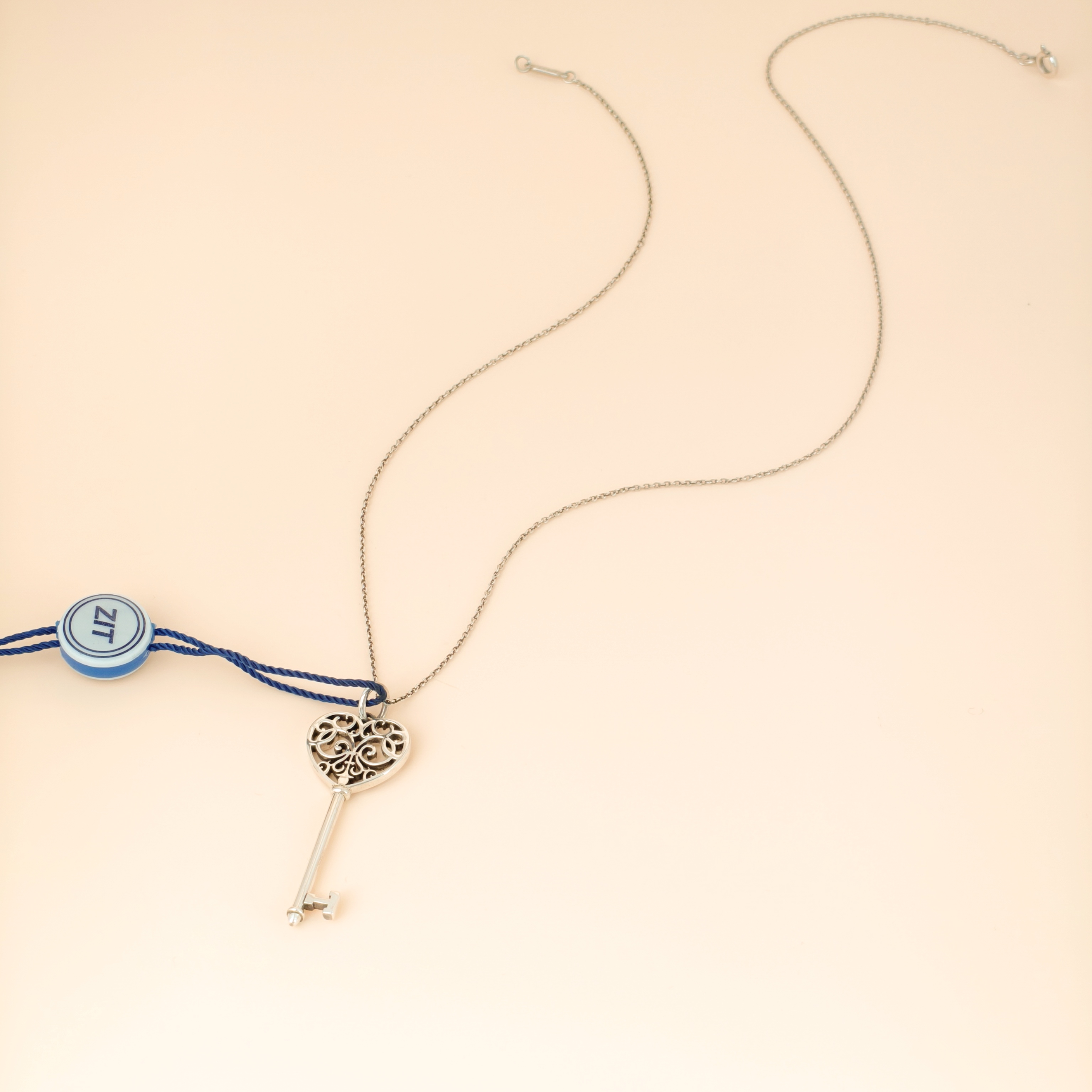 Tiffany&Co. Necklace Keys Collection Necklace Necklace Silver925 One Size44cm Pendant4.7cm — cover view 11 of 12