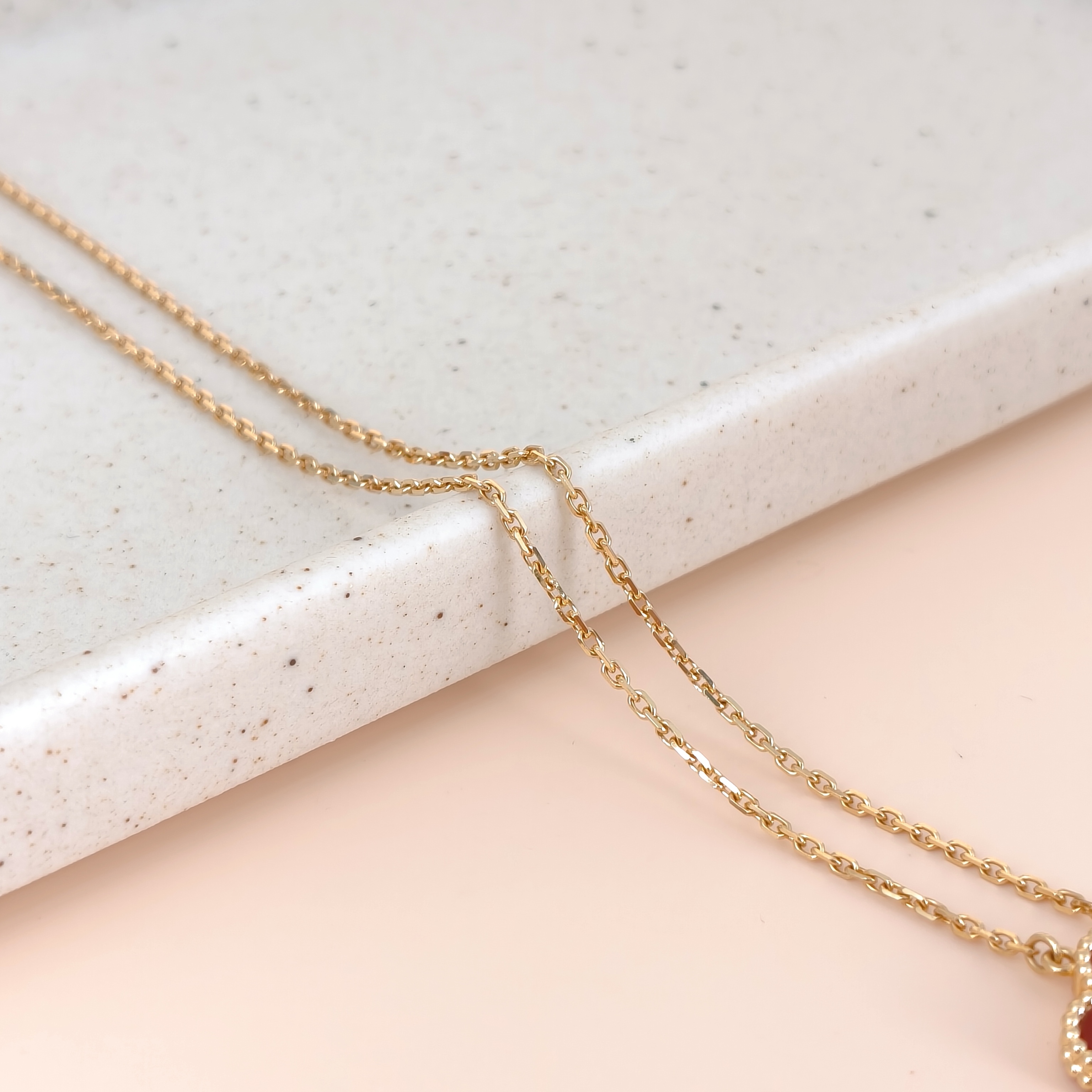 Van Cleef & Arpels Necklace Alhambra Alhambra Collection Necklace 18KY ellow Gold Vintage Small42cm — cover view 6 of 10