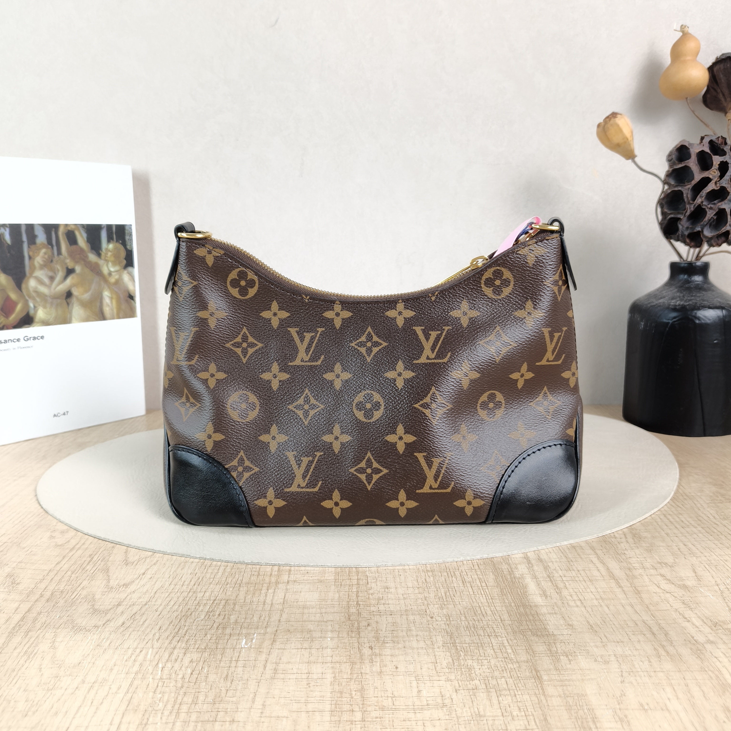 Louis Vuitton Crossbody Bag Boulogne PVC Small26 × 9.5 × 16 cm