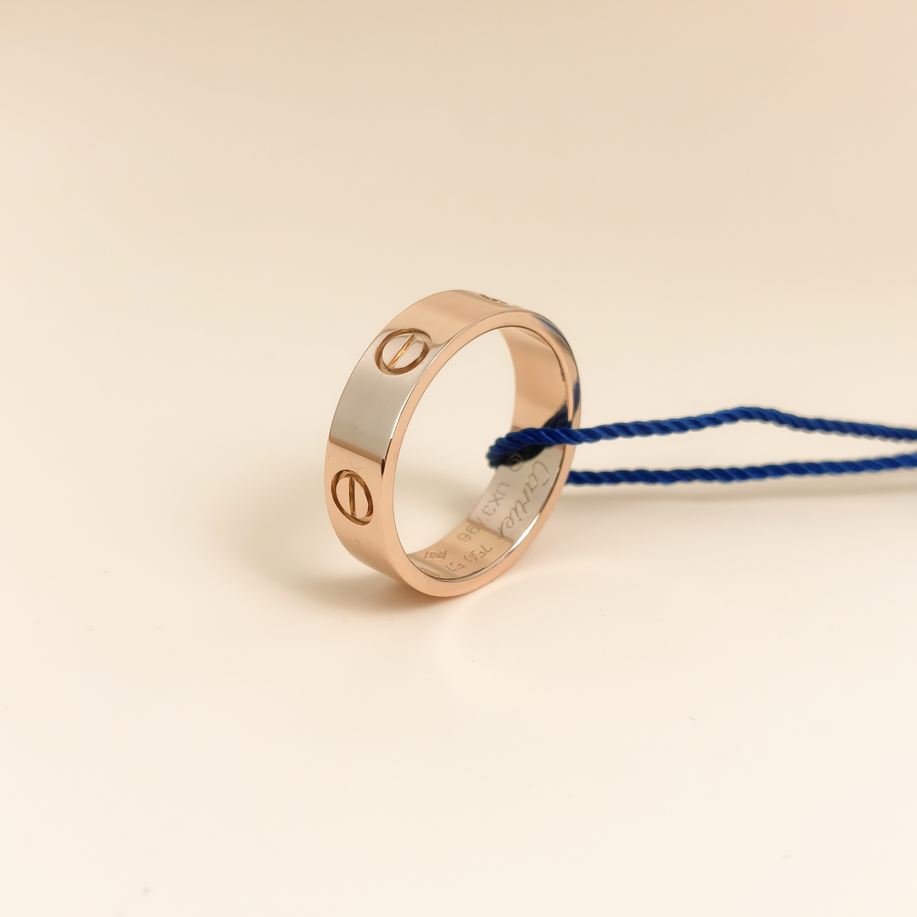CARTIER Ring Love Yellow Gold 18KY ellow Gold Edition 5.5 57