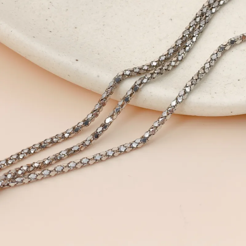 DIOR Necklace CD Necklace Silver One Size47cm — cover view 6 of 10