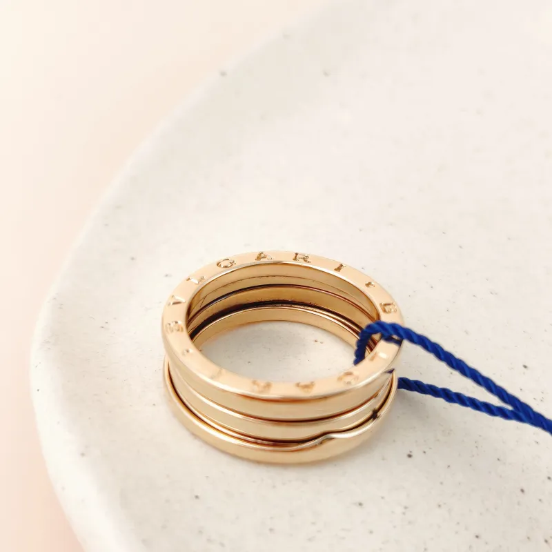 Bvlgari Ring B.zero1Collection Ring Yellow Gold 18KY ellow Gold One Size 60 — cover view 6 of 8