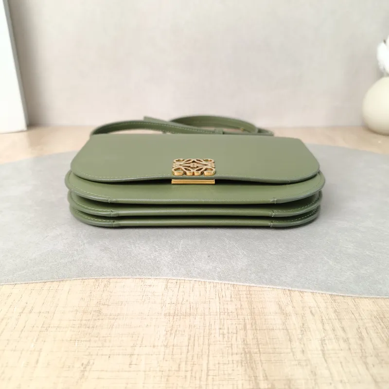 LOEWE Crossbody Bag Goya Calfskin Small 19 × 6 × 13.5 cm — cover view 4 of 5