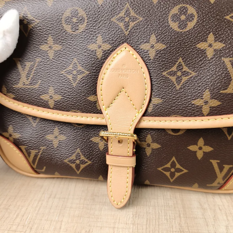 Louis Vuitton Crossbody Bag Diane Baguette Bag Shoulder Strap PVC Small24 × 9 × 15 cm — detail view 6 of 14