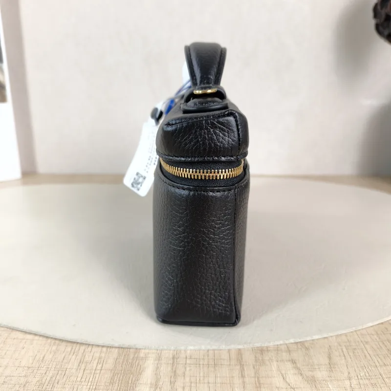 Chanel Crossbody Bag lp Box Bag Top Handle Crossbody Bag Black Calfskin One Size 19 × 5 × 12 cm — detail view 5 of 12