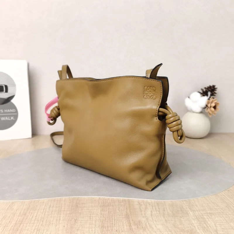 LOEWE Crossbody Bag Flamenco Calfskin Mini 24 × 9 × 18 cm — cover view 4 of 5