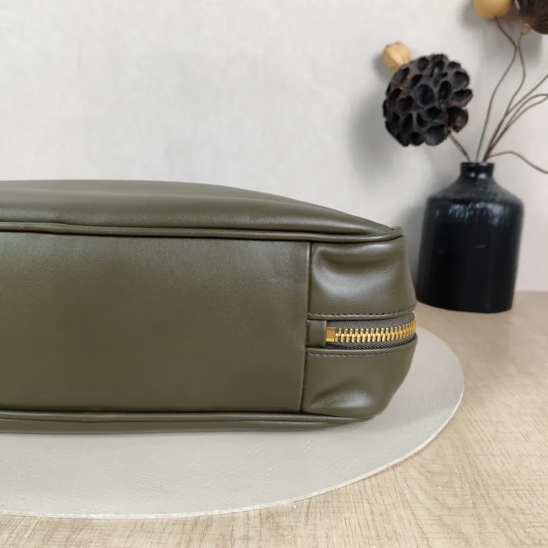Miumiu Top Handle Bag Beau CC alfskin 34 × 10 × 23 cm — detail view 11 of 12