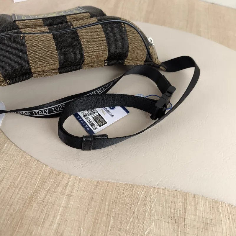FENDI Belt Bag Belt Bag Monogram Canvas One Size 27 × 5.5 × 13 cm — detail view 2 of 8