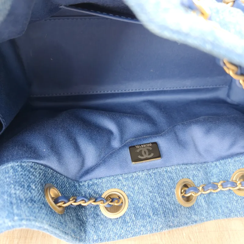 Chanel Crossbody Bag 25Bag Blue Mini 22 × 12.5 × 20 cm — detail view 11 of 11