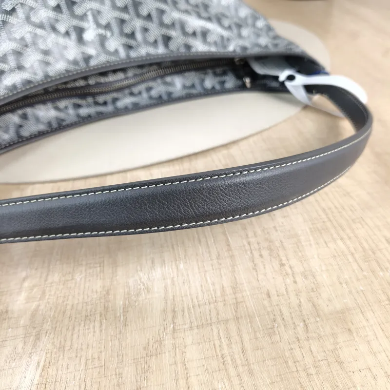 GOYARD Shoulder Bag Boheme Hobo​ Grey ine Canvas Small 43 × 14 × 27 cm — detail view 4 of 15