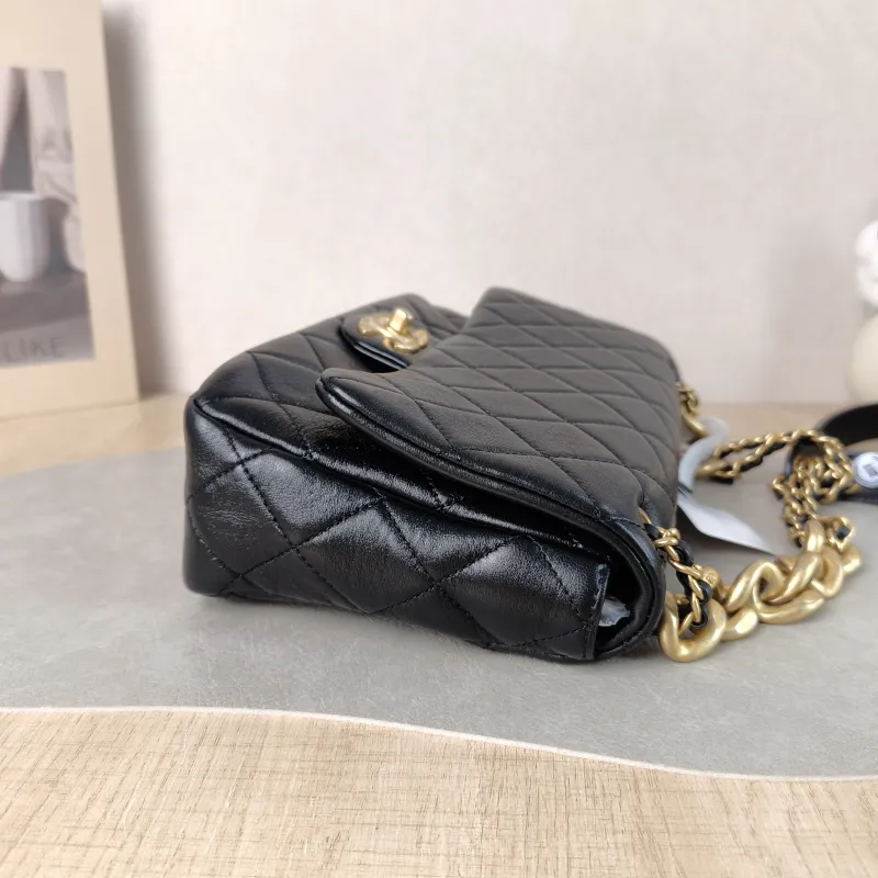 Chanel Shoulder Bag Editioncf Black Lambskin One Size 24 × 7 × 14.5 cm — detail view 2 of 13