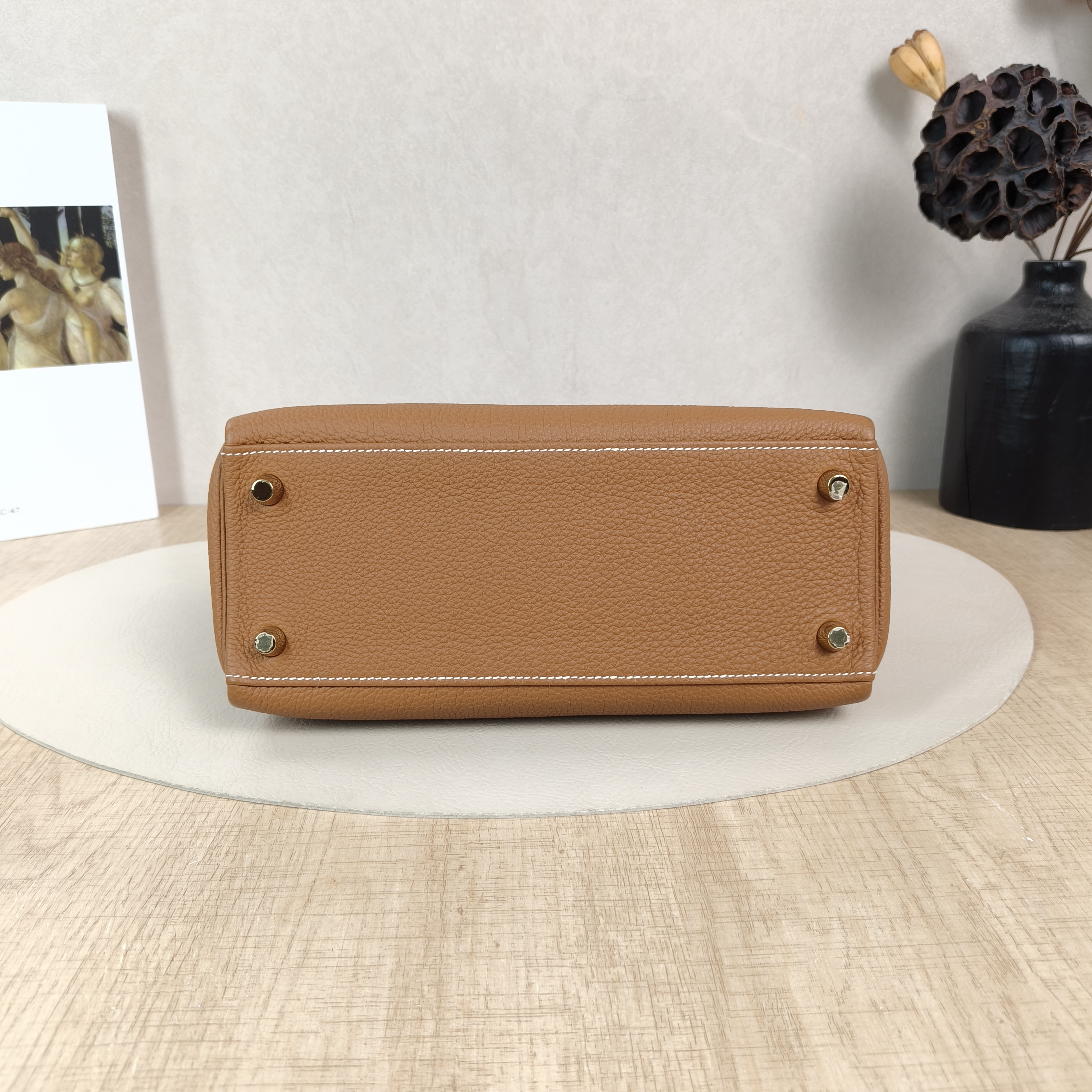 Hermès Crossbody Bag Kelly 25 37Gold Togo Calfskin One Size25 × 7 × 17 cm — cover view 4 of 6