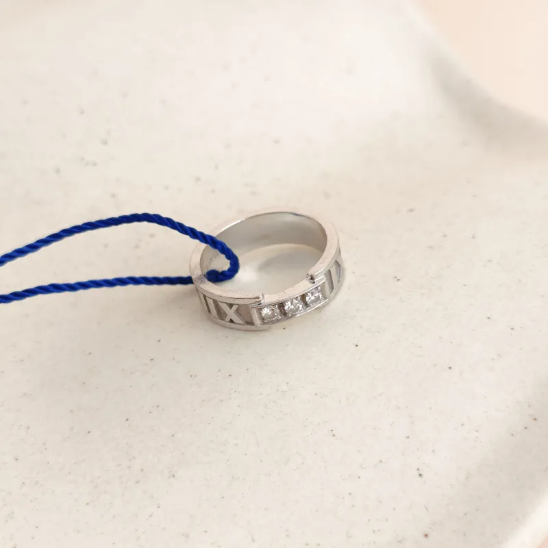 Tiffany&Co. Ring Atlas White Gold18KW hite Gold Diamond One Size50 — cover view 4 of 7