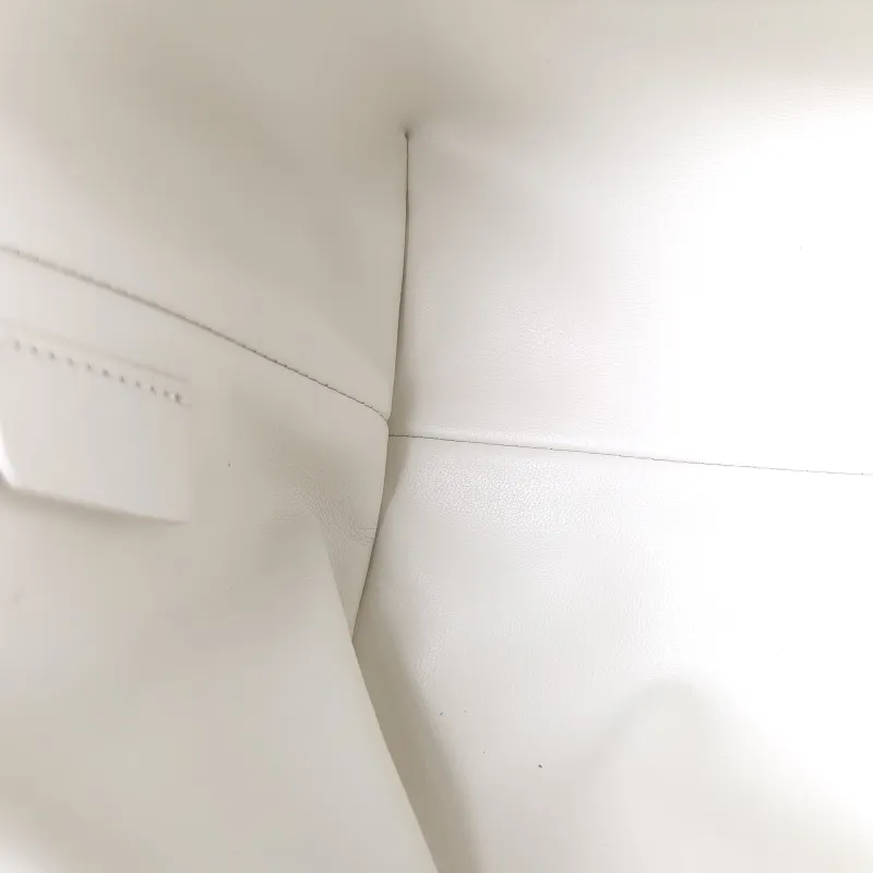DIOR Top Handle Bag TOUJOURS Edition White Calfskin Small 18.5 × 12 × 18.5 cm — detail view 9 of 13