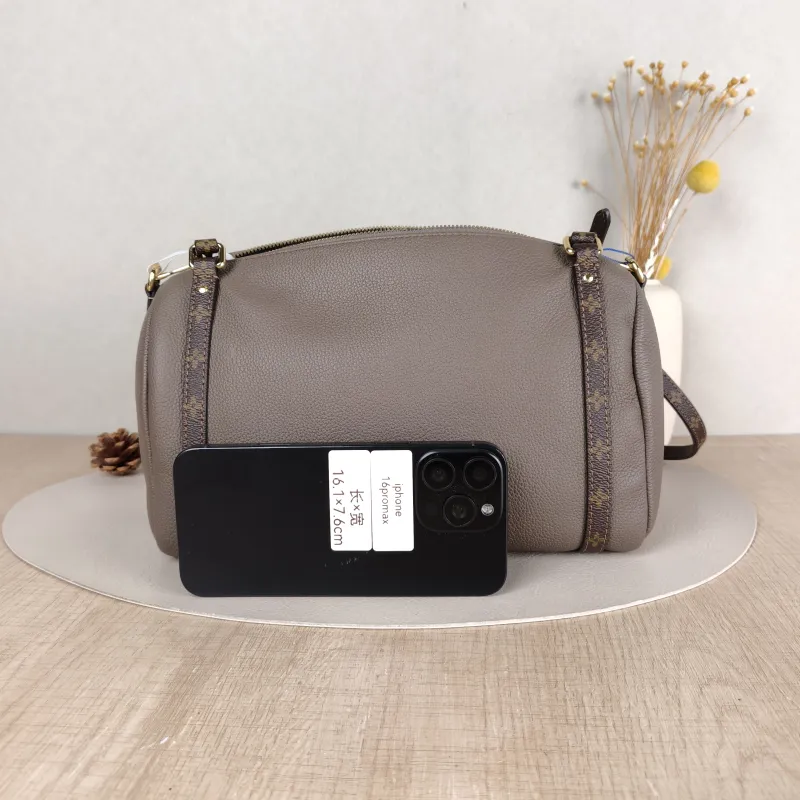 Louis Vuitton Shoulder Bag EXPRESS Shoulder Bag Grey Calfskin Small 26 × 13.5 × 17 cm — cover view 2 of 5