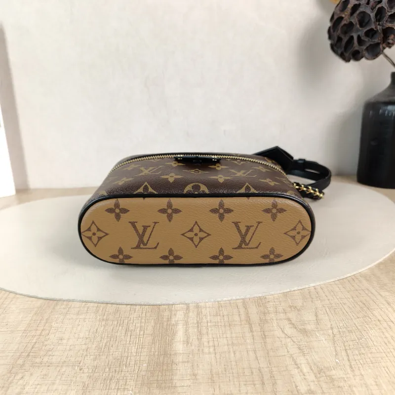 Louis Vuitton Shoulder Bag VANITY Cosmetic Bag Monogram PVC Small 19 × 11 × 13 cm — cover view 2 of 6