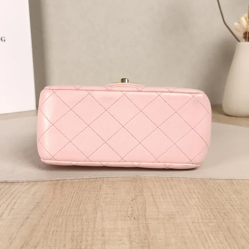 Chanel Crossbody Bag25b c Pink Lambskin mini18 × 7 × 13 cm — cover view 5 of 5