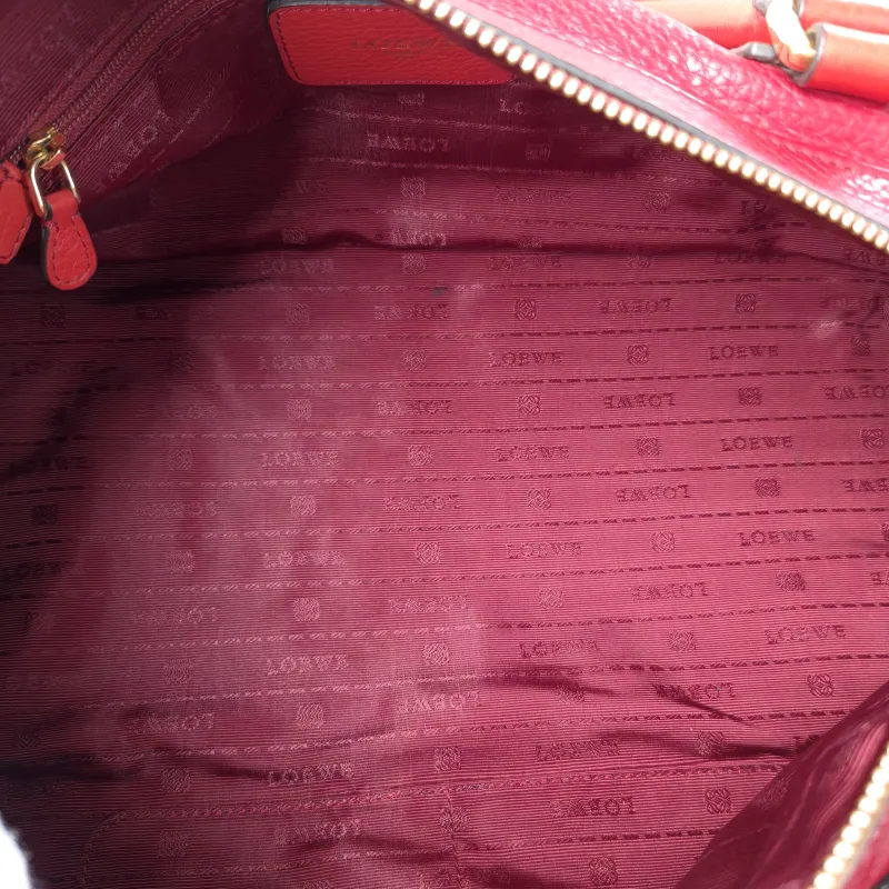 LOEWE Top Handle Bag Top Handle Bag Red Calfskin One Size34 × 16 × 18 cm — detail view 6 of 15
