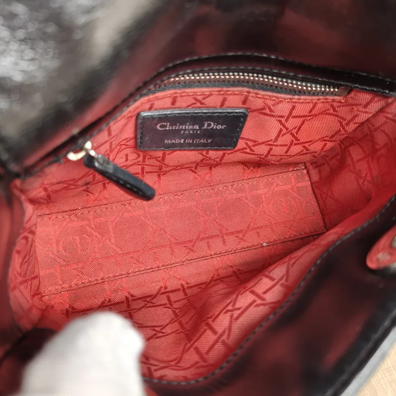 DIOR Crossbody Bag Lady Lady Dior Bag Lambskinmini17 × 7 × 15 cm — detail view 2 of 10
