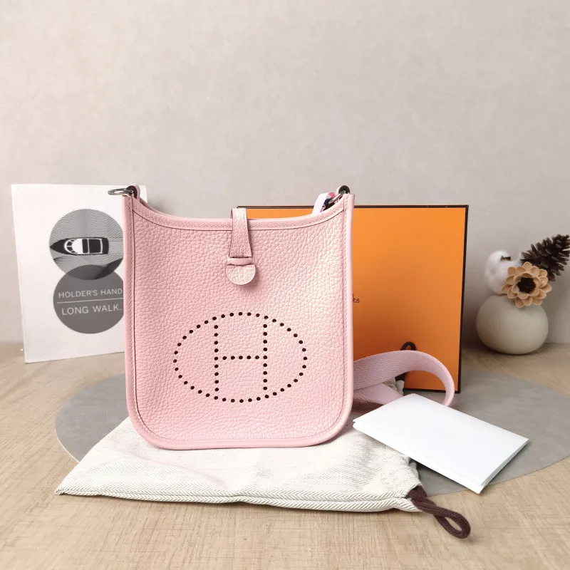 Hermès Crossbody Bag Evelyne Mini 16 Mini 16 TC Calfskinmini17 × 5.5 × 18 cm — cover view 6 of 6